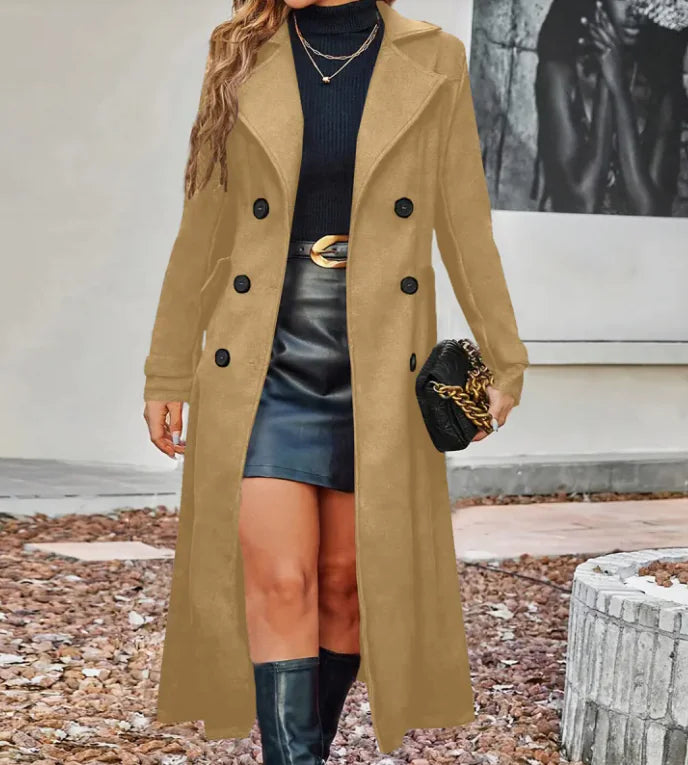  Double Breasted Coat For Women