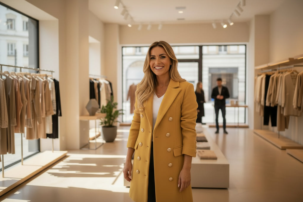 Vintage Elegant Double Breasted Long Trench Coat for Women