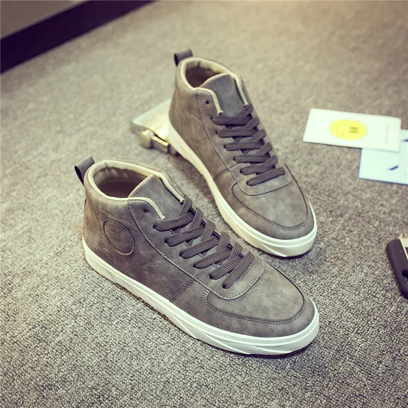 Casual High-Top Sneakers for Men