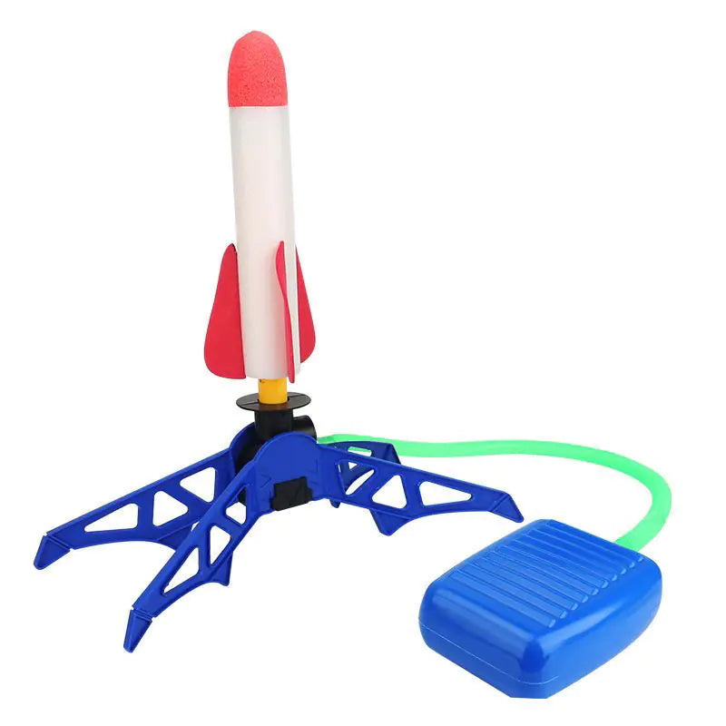 Outdoor Foot-Powered Toy Rocket Launcher for Kids