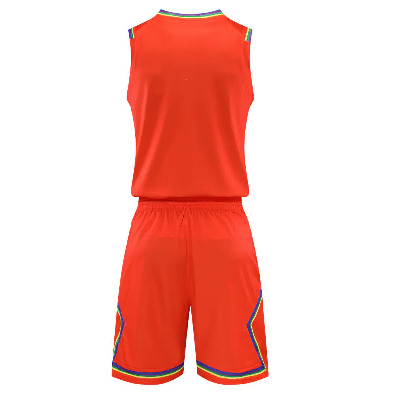 Men's Basketball Jersey Set - Breathable Training Suit
