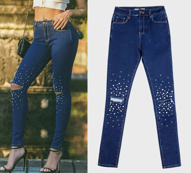 Slim Fit Jeans and Pencil Pants for Women