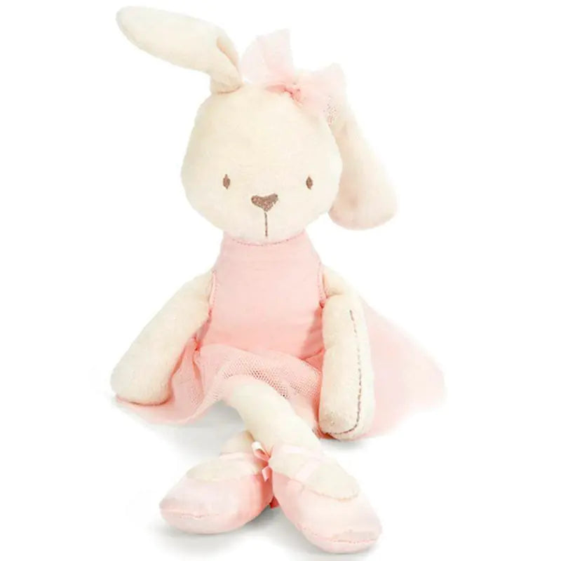 Kawaii Soft Plush Rabbit Toy for Baby Girls and Kids