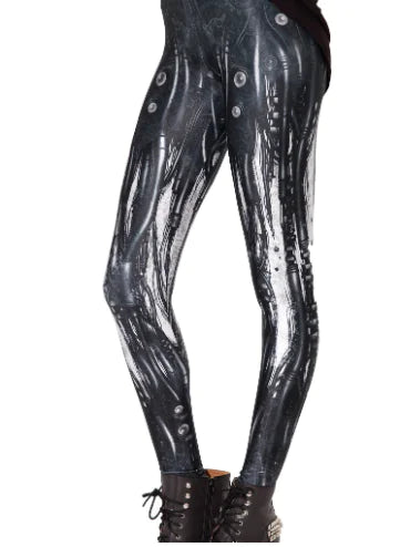 Fashion Printed Leggings for Women - Colorful Pencil Pants