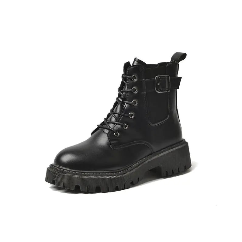 British Style Comfortable Thick-Soled Fashion Boots