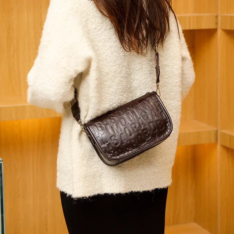 2023 Stylish Large Capacity Leather Shoulder Bag