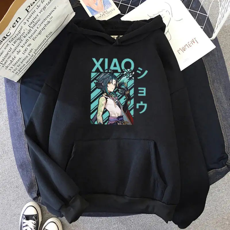 Couple Hooded Fleece Pullover Sweater