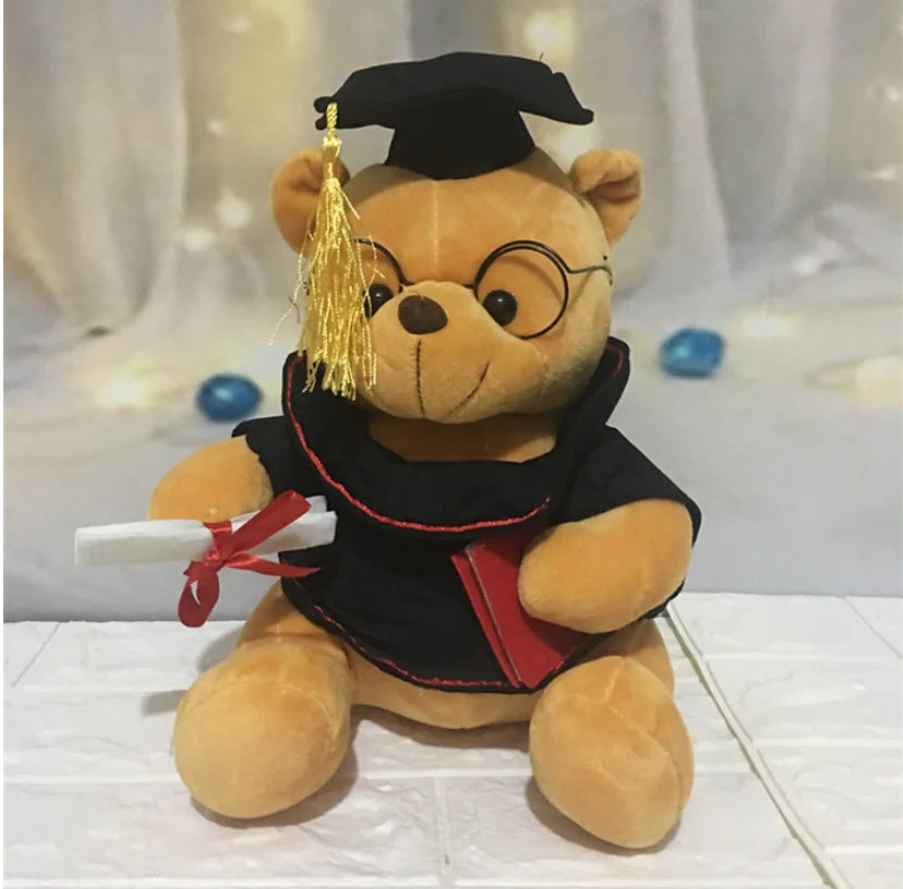 Plush Doctor Bear Toy Gift - Graduation Teddy Bear