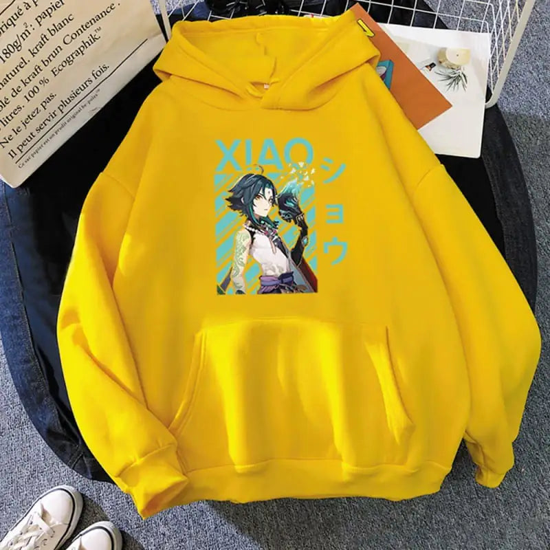 Couple Hooded Fleece Pullover Sweater