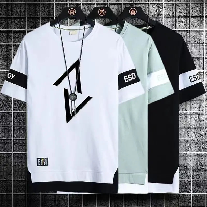Men's Fashion Summer Short Sleeve T-Shirts