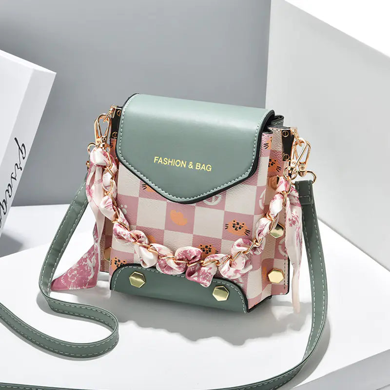 Trendy Women's Single Shoulder Messenger Bag for Phones