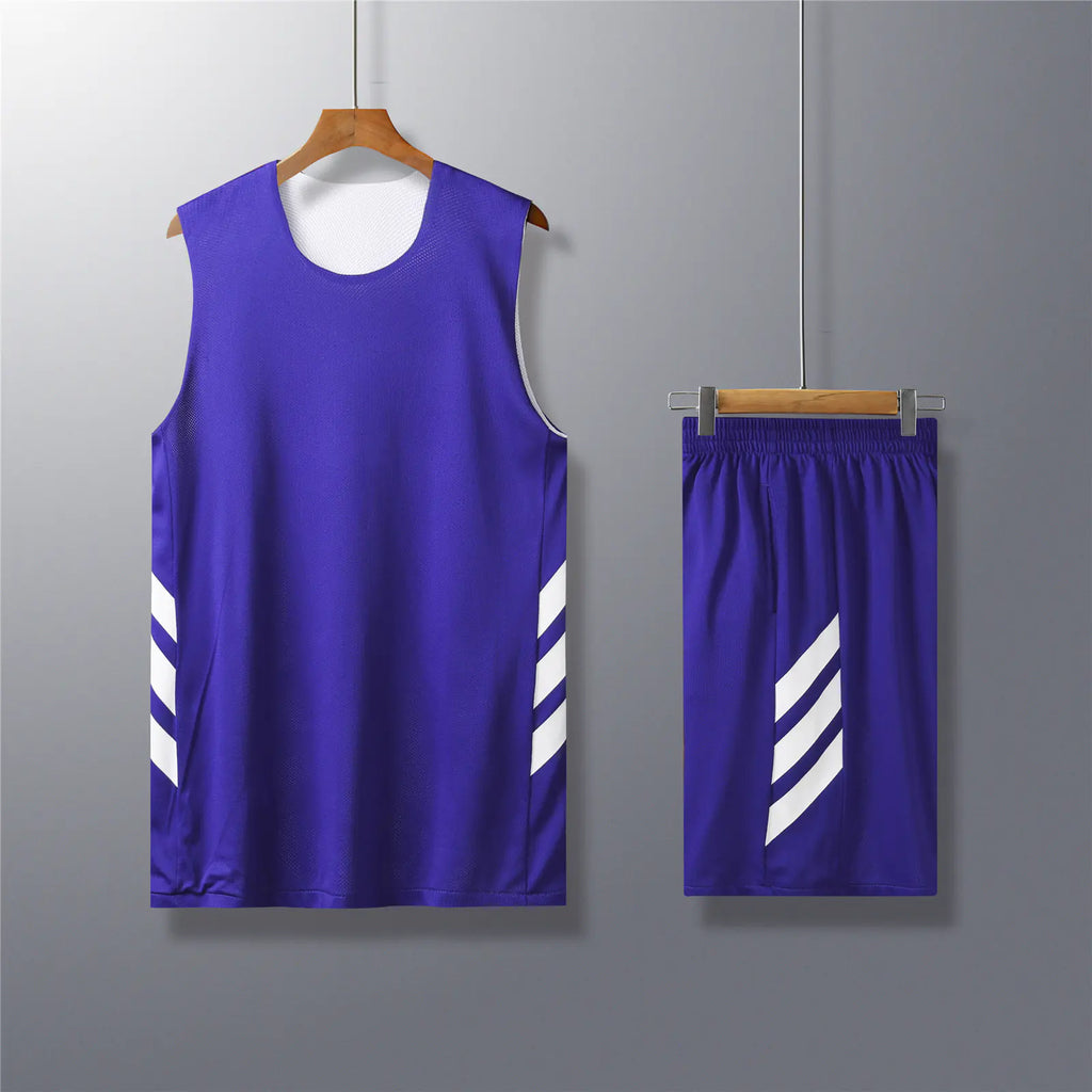 Reversible Basketball Jersey and Pants Set for Men & Women