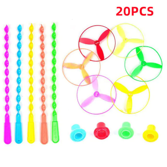 Children's Outdoor Hand-Powered Flying Saucer Toy