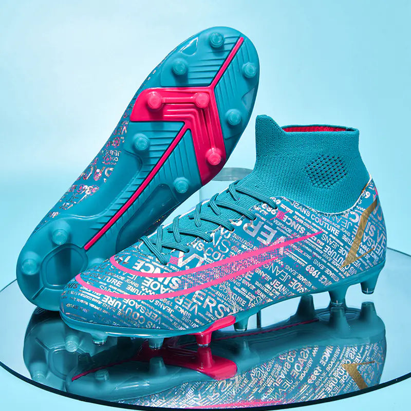 Classic Microfiber Men's Outdoor Soccer Shoes