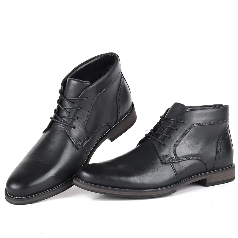 Men's High Top British Lace-Up Martin Boots