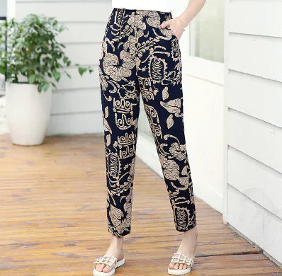 Summer Loose High-Waist Casual Pants for Women