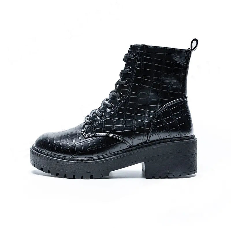 Botas Martin de tacón grueso para mujer