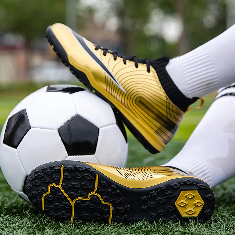 Men's Microfiber Outdoor Professional Soccer Shoes