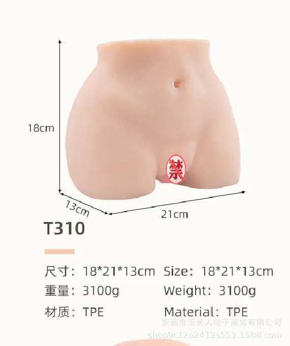 Wholesale Male Masturbator with Double Hole Design