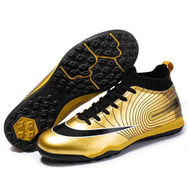 Men's Microfiber Outdoor Professional Soccer Shoes