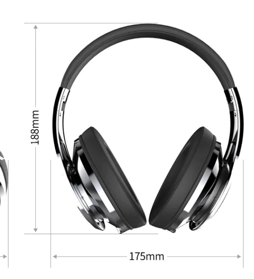 Bluetooth Headphones, Stereo Over-Ear Headset