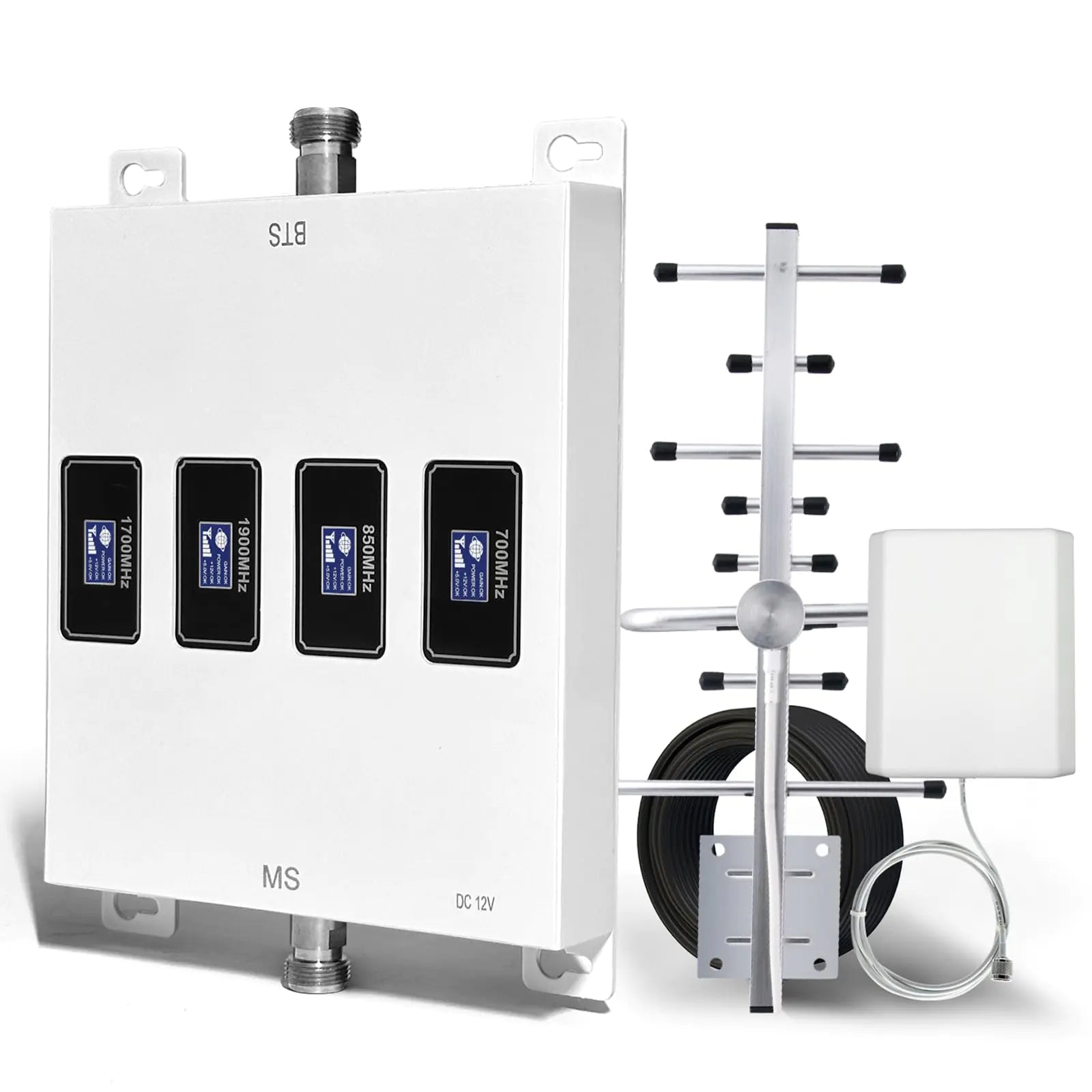 Cell Phone Signal Booster for Home Cell Phone Booster for All Carriers Boosts 2G 3G 4G LTE & 5G Up to 5000 sq ft Cell Booster - Verizon AT&T & More | FCC Approved