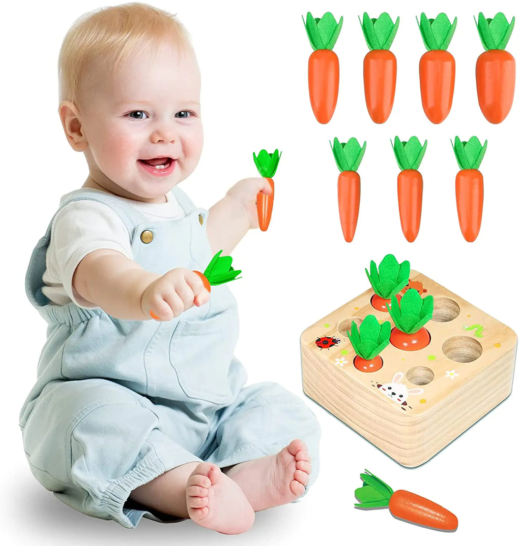 Children's Magnetic Fun Fishing Carrot Game Toy