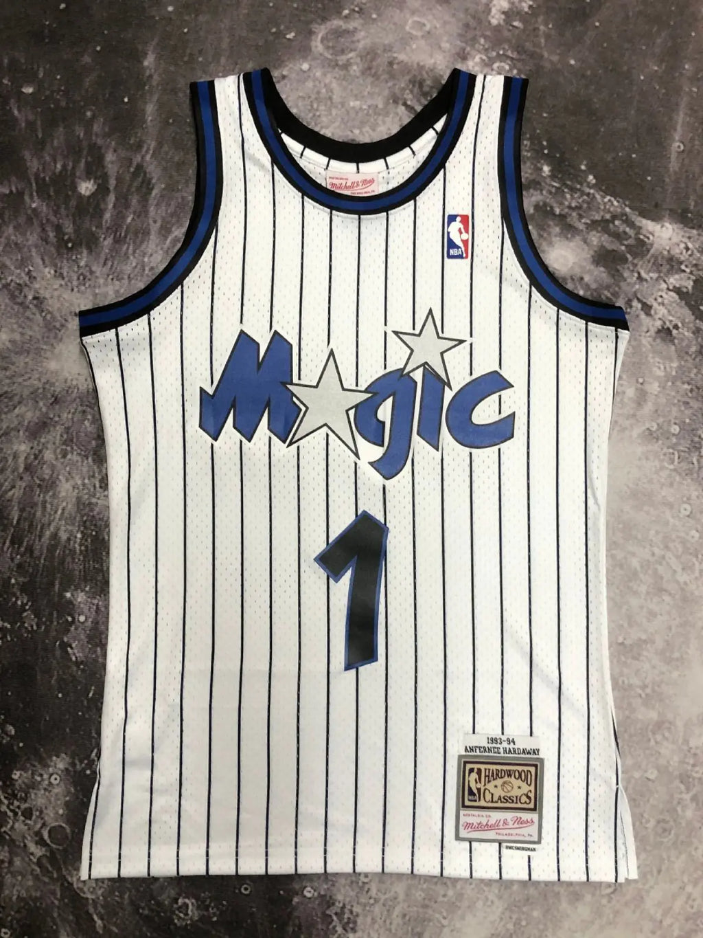 MN Retro NBA Magic Team Jerseys - Black & White