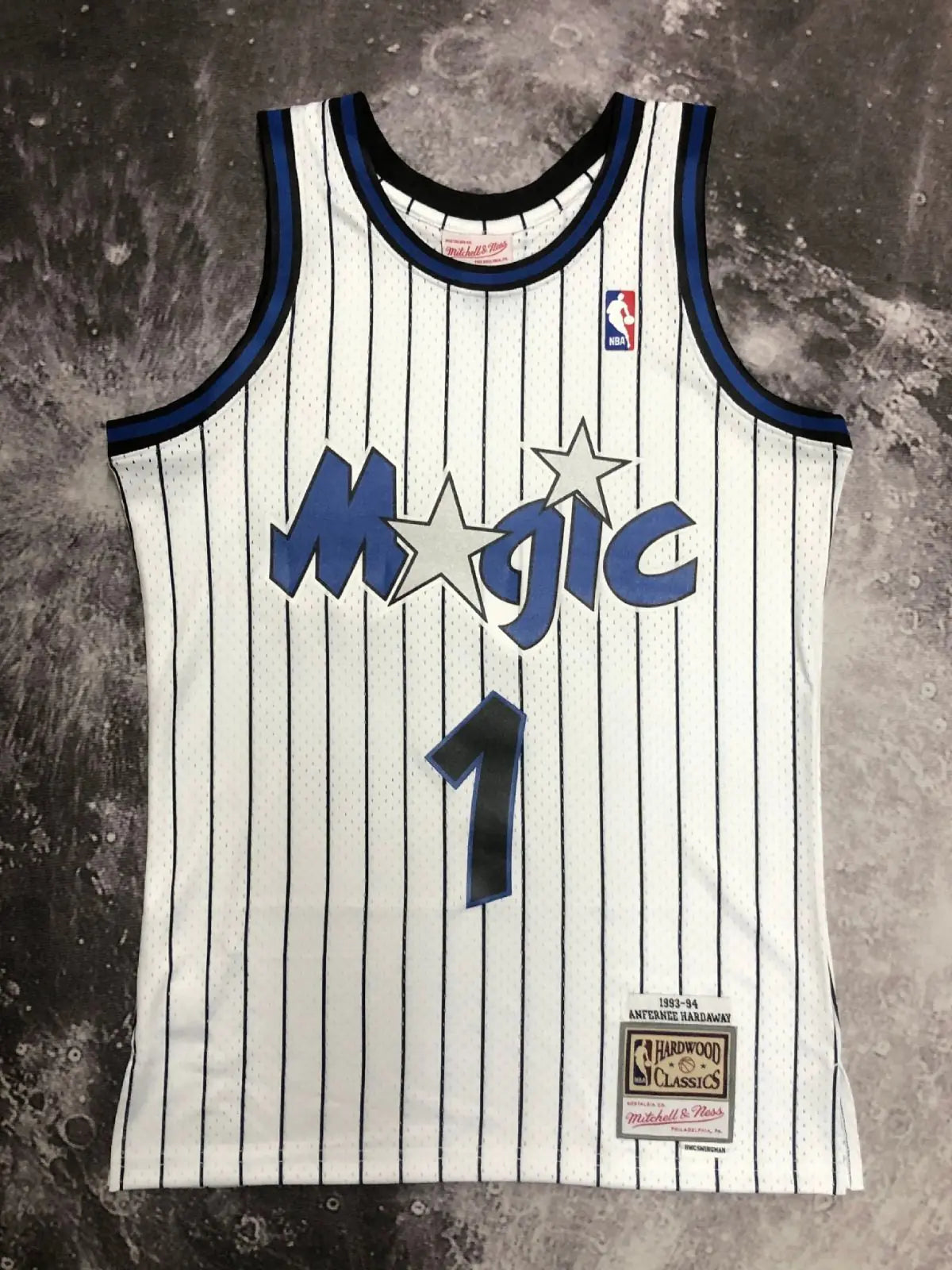 MN Retro NBA Magic Team Jerseys - Black & White