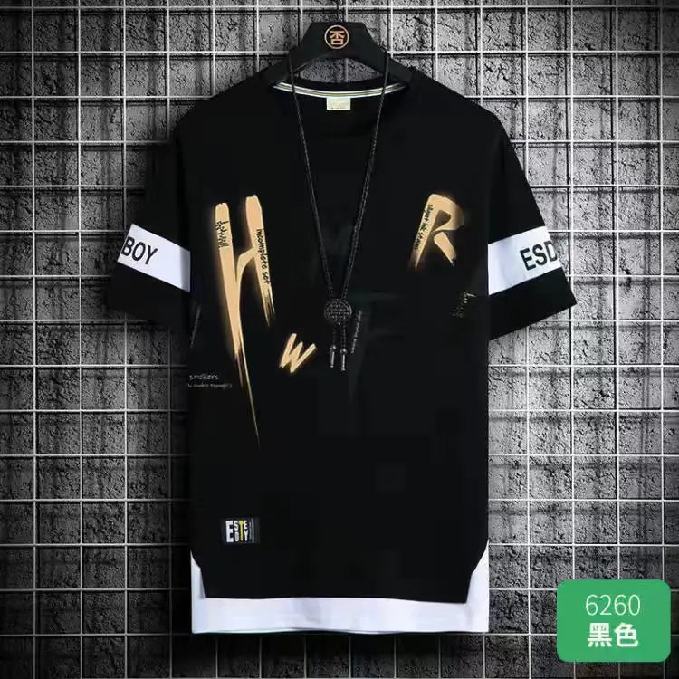 Men's Fashion Summer Short Sleeve T-Shirts