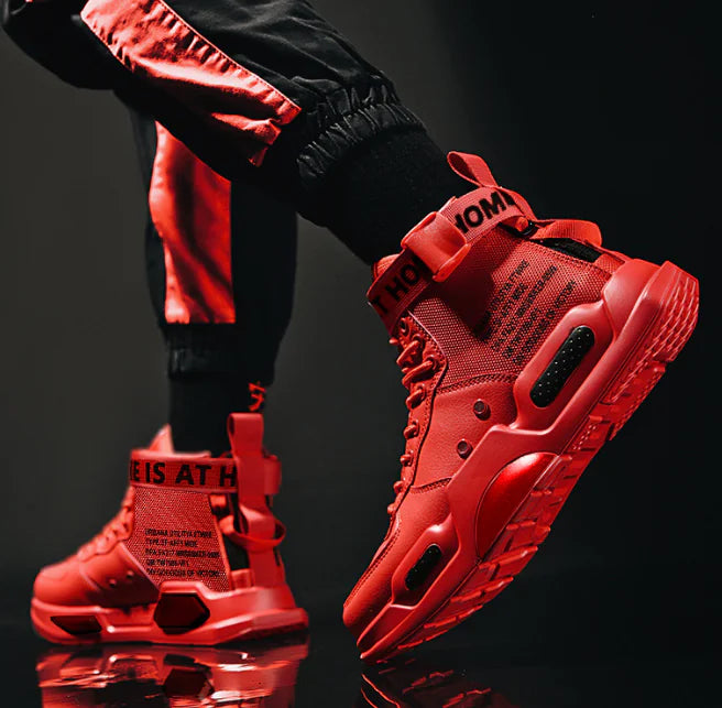 High-Top Canvas Sneakers for Men and Couples (Winter)