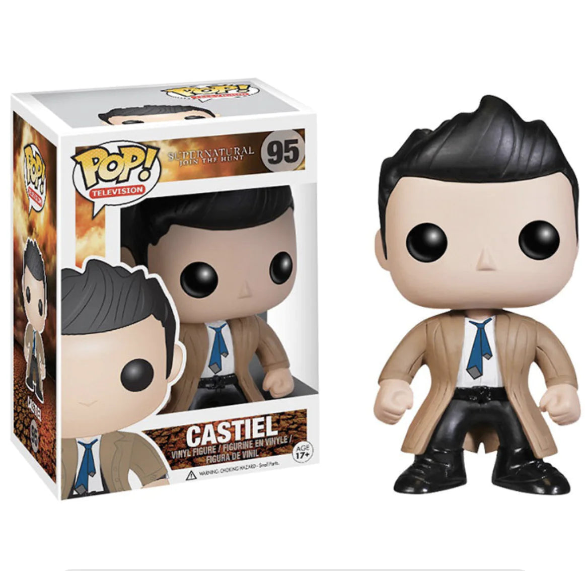 Funko POP Castiel & Dean Figures (Evil Power Series)