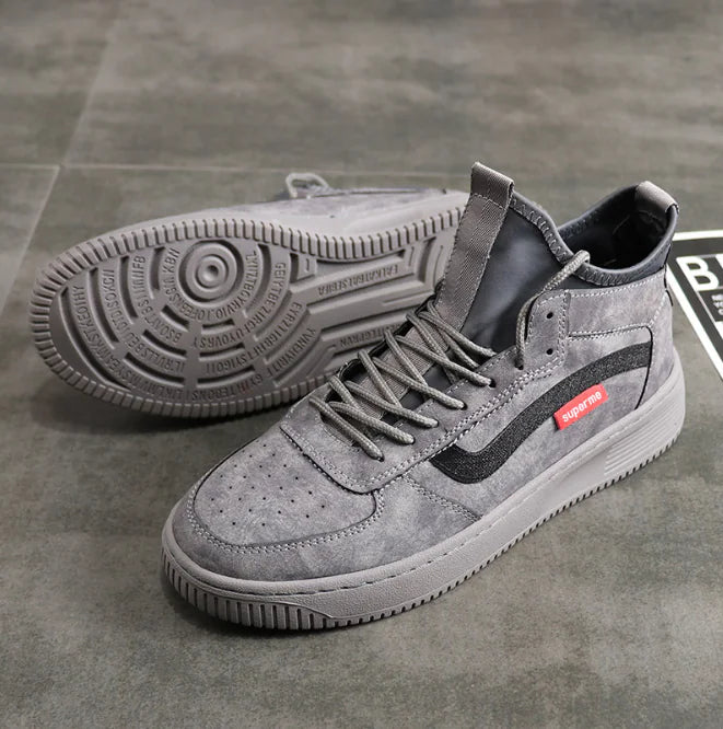 Men's Korean Style Casual High-Top Sneakers