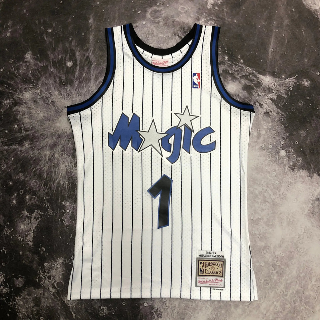 MN Retro NBA Magic Team Jerseys - Black & White