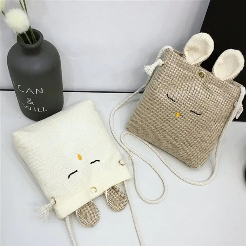 Women's Mini Canvas Shoulder Satchel Bag