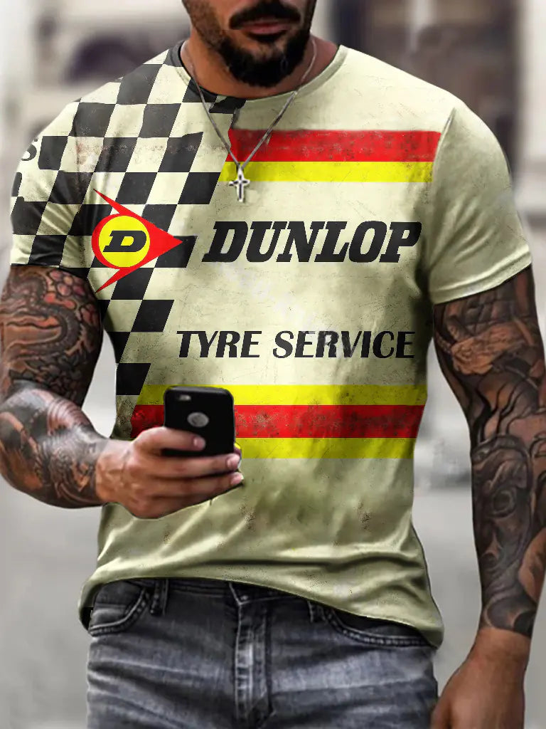 Men's Short Sleeve T-Shirt 3D Digital Print GULF