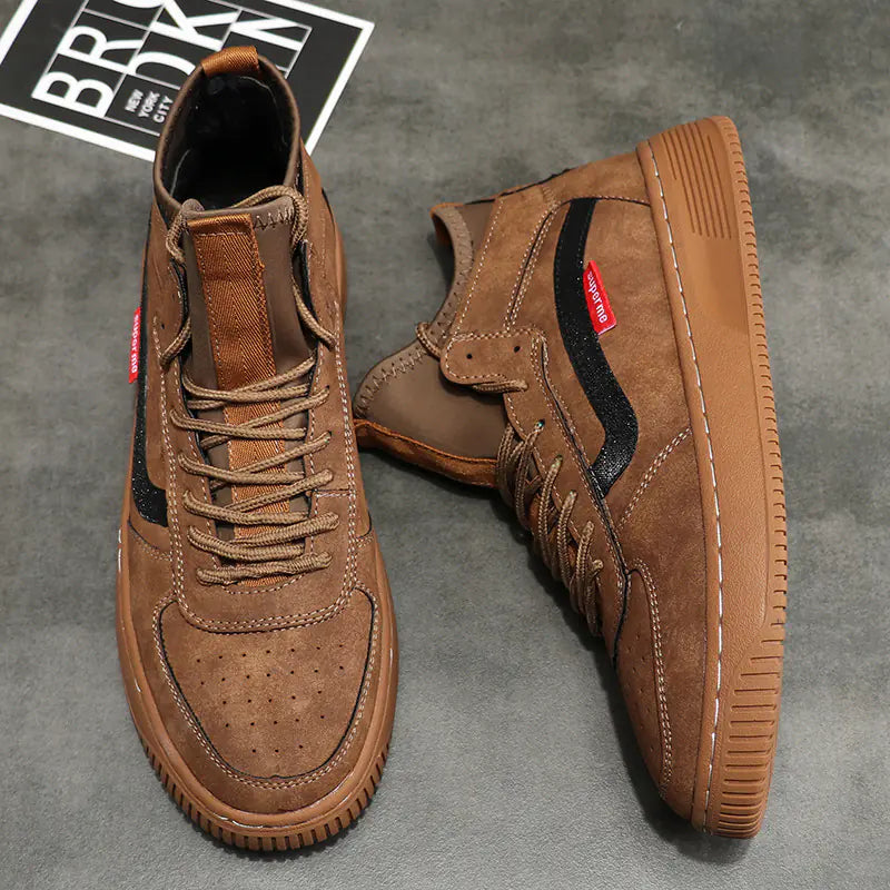Men's Korean Style Casual High-Top Sneakers