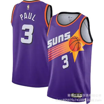 NBA New Suns Jerseys: Paul 13, Nash 35, Durant 1, Booker