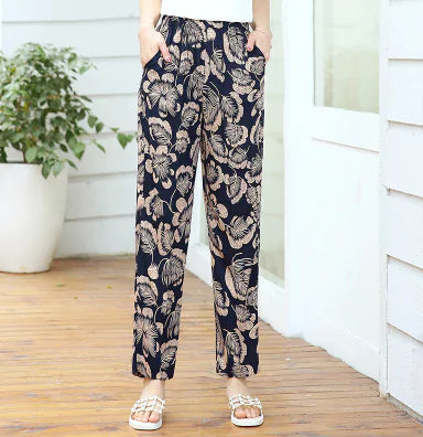 Summer Loose High-Waist Casual Pants for Women
