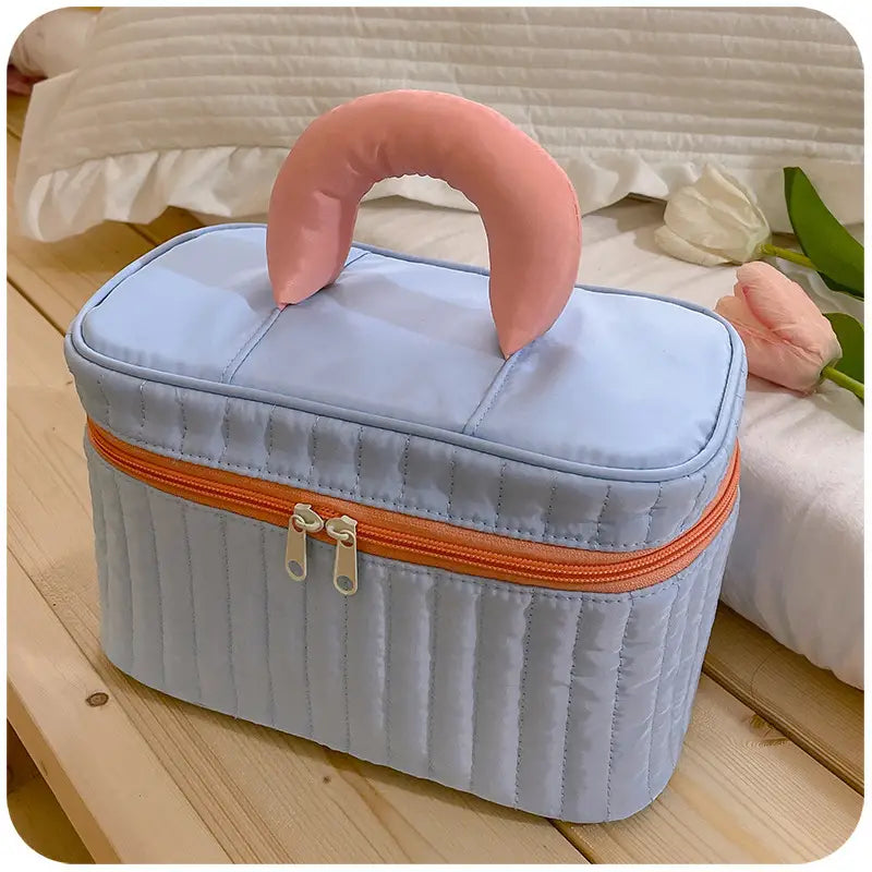 Portable Travel Makeup and Toiletry Organizer Bag