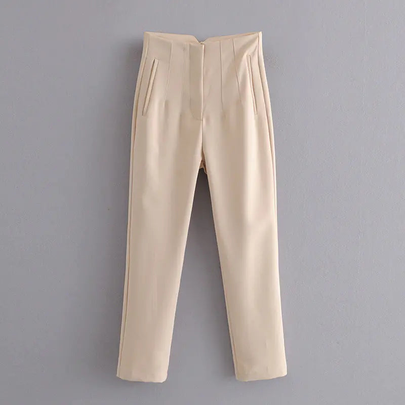 Comfortable High-Waist Casual Street Pants for Women