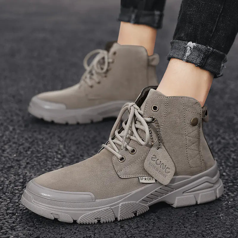 Men's High-Top British Style Trendy Martin Boots