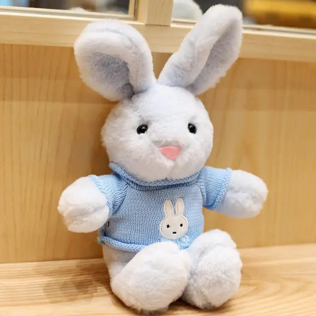 Cute Long-Eared Cartoon Plush Rabbit Toy
