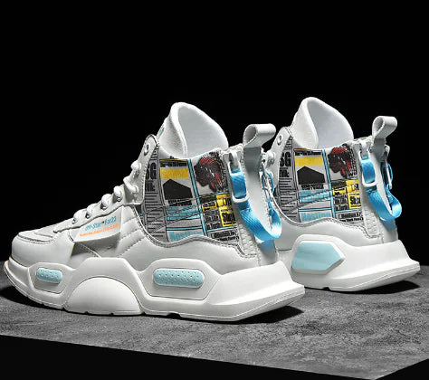 High-Top Canvas Sneakers for Men and Couples (Winter)