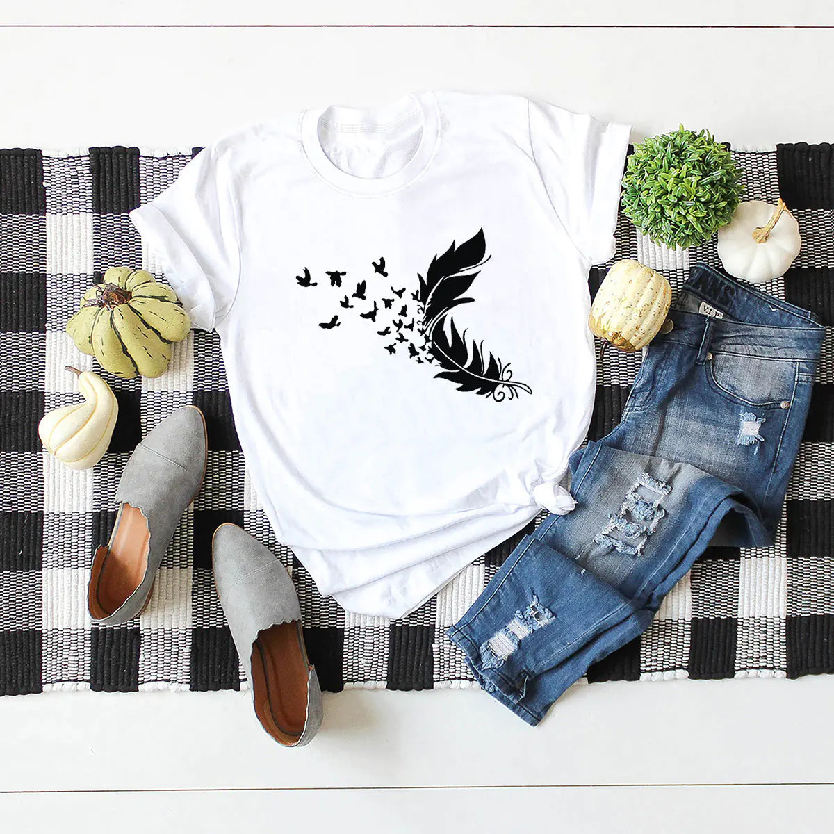 Trendy Women's Cotton T-Shirt