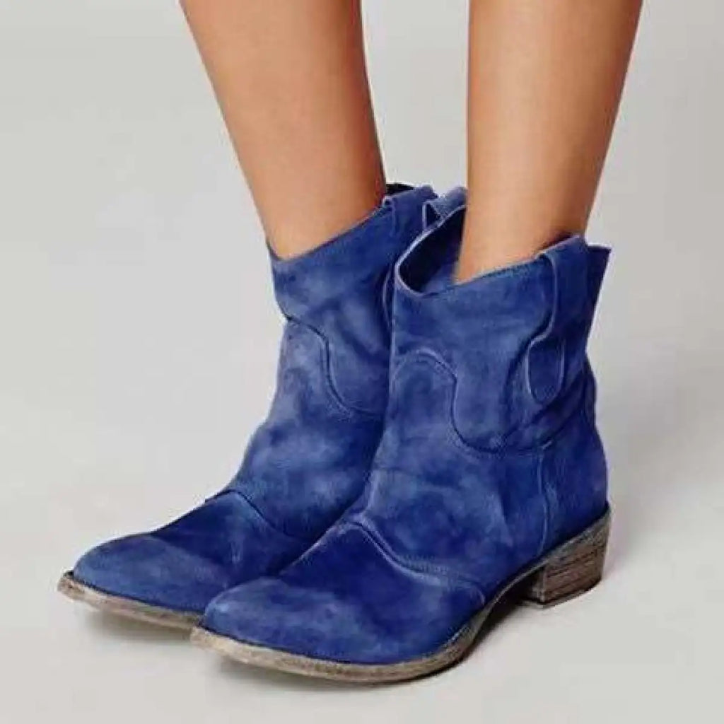 Heel Low Martin Boots