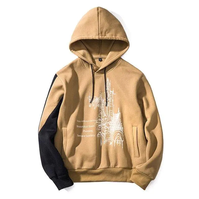 Men's Casual Hoodie - Trendy Youth Fashion Wear