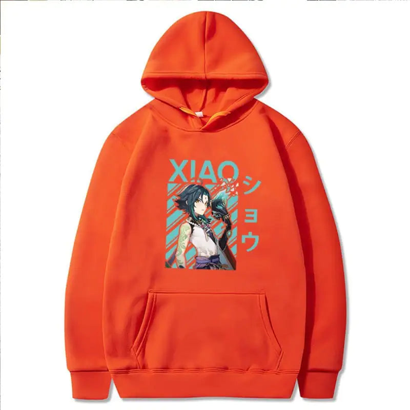 Couple Hooded Fleece Pullover Sweater