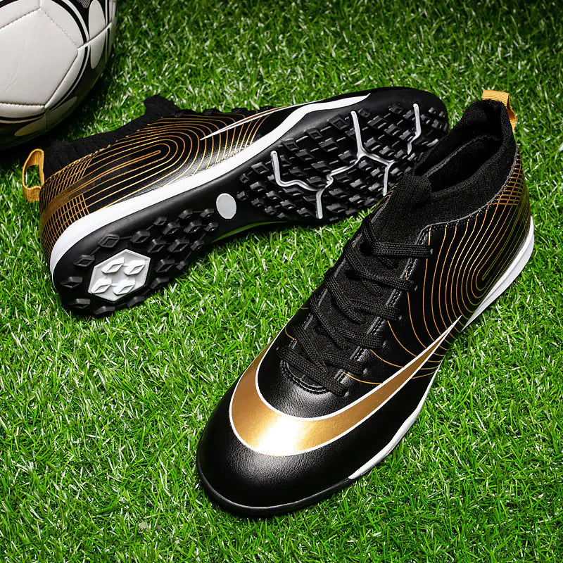 Men's Microfiber Outdoor Professional Soccer Shoes