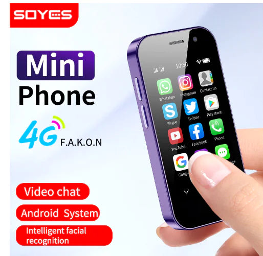 Pocket Pal™ World's Smallest 4G Mini Android Phone
